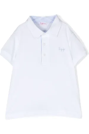 Il gufo Playera tipo polo con logo bordado