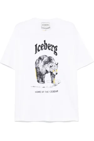 Iceberg Playera con oso estampado
