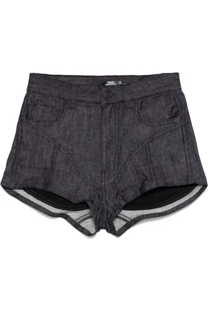 MUGLER Shorts de mezclilla