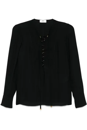 Elisabetta Franchi Blusa con cordones