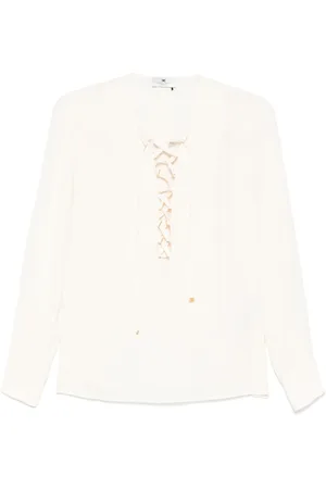 Elisabetta Franchi Blusa con cordones