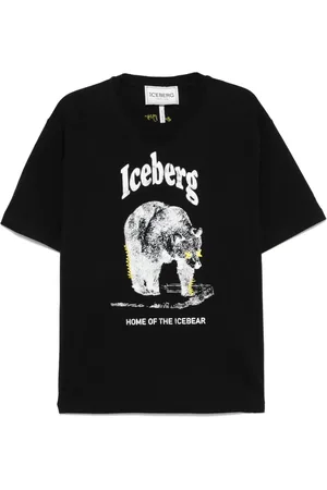 Iceberg Playera con oso estampado