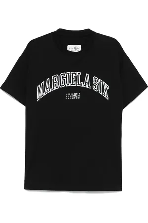 Maison Margiela Playera con estampado universitario