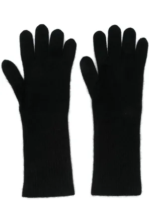 Auralee Guantes tejidos de cachemira