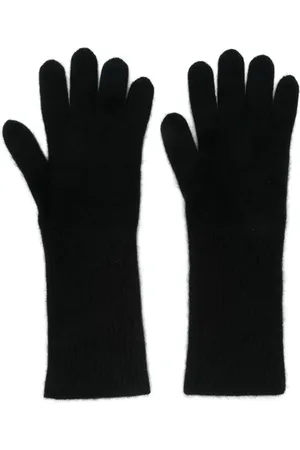 Auralee Guantes tejidos de cachemira