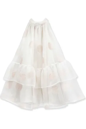 LA STUPENDERIA Vestido con tul bordado