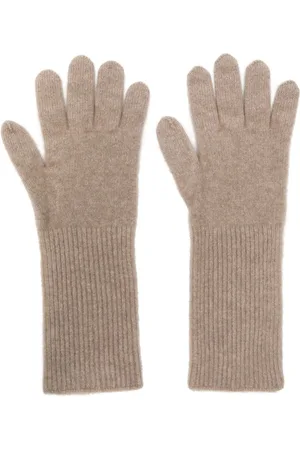 Auralee Guantes tejidos de cachemira