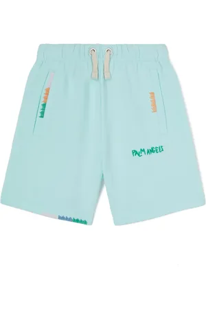 Palm Angels Shorts con logo bordado