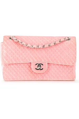 CHANEL Bolsa de hombro Medium Micro Quilted Velvet CC Flap 1996-1997