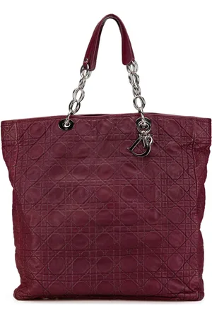 Dior Tote Large Lambskin Cannage Lady Dior Soft Shopping 2008