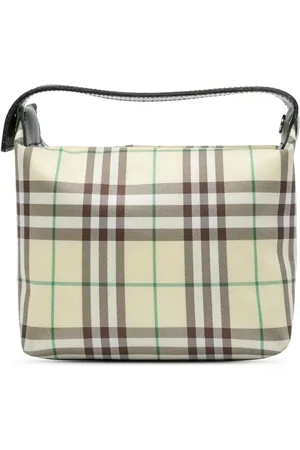 Burberry Bolsa de mano Mini House Check Coated Canvas 2000-2017