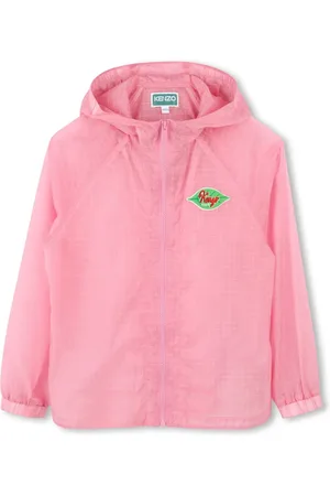 Kenzo Chamarra rompevientos con logo bordado