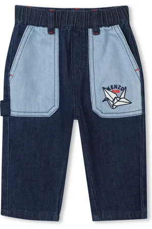 Kenzo Jeans con diseño color block