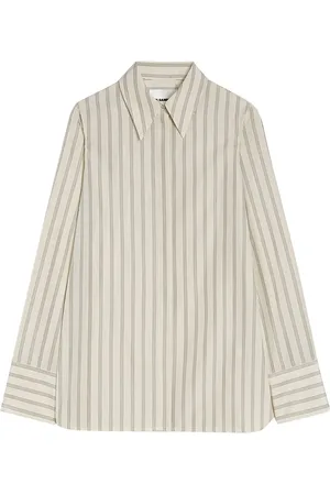 Jil Sander Camisa con rayas estampadas