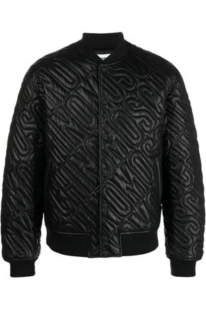 Moschino Chamarra bomber con logo en relieve