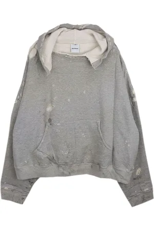 READYMADE Hoodie con efecto envejecido