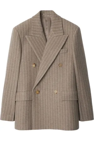 Burberry Blazer con motivo de rayas diplomáticas