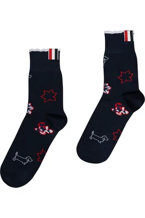 Thom Browne Calcetines con motivo Hector