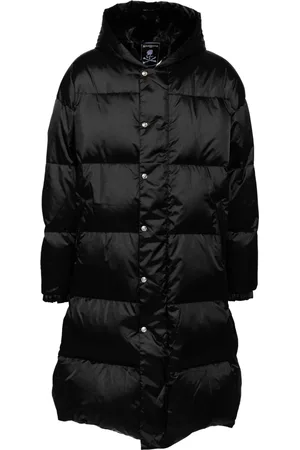 MASTERMIND Abrigo capitonado con logo estampado