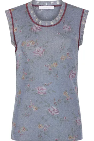 Paco rabanne Camiseta con estampado floral