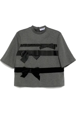 DICE KAYEK Playera con detalle de moño