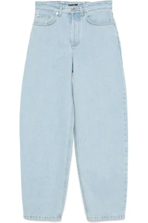MUGLER Jeans anchos con cordones