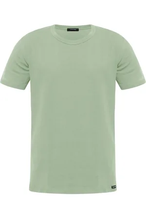 Tom Ford Playera con cuello redondo