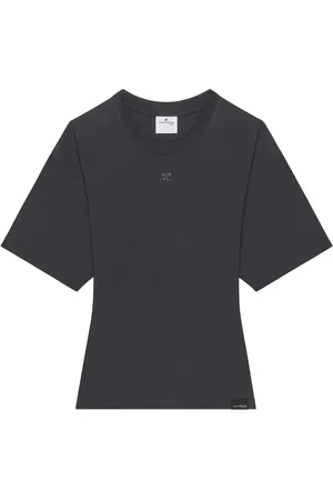 Courrèges Playera de manga ancha