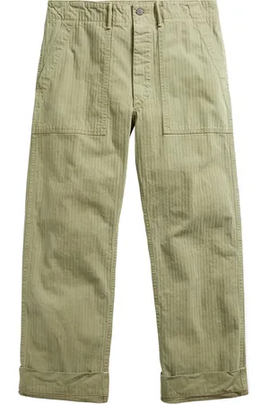 Ralph Lauren Pantalones rectos con rayas estampadas