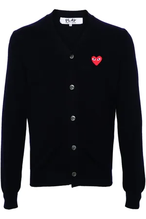 Comme des Garçons Cárdigan con cuello en V