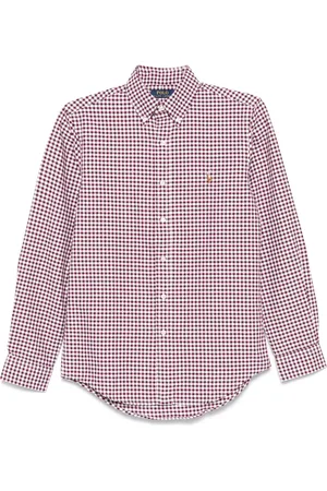 Ralph Lauren Camisa con motivo de cuadros gingham