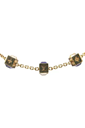 LOUIS VUITTON Collar Gold Plated Gamble 2010