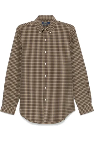 Ralph Lauren Camisa con motivo de cuadros