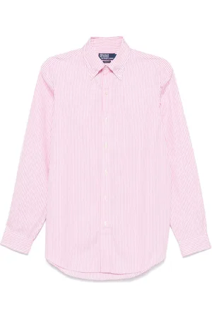 Ralph Lauren Camisa de popelina con rayas estampadas