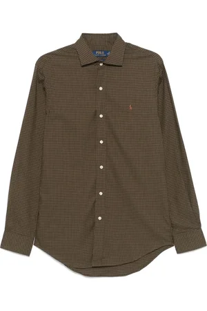 Ralph Lauren Camisa con estampado de cuadrícula