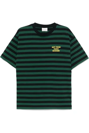 Drôle de Monsieur Playera Le Slogan Rayé