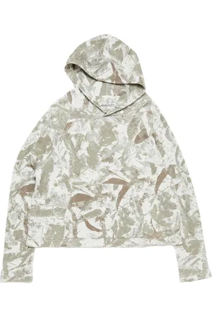 Acne Studios Hoodie con estampado militar