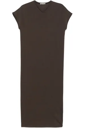 Khaite Vestido midi estilo playera