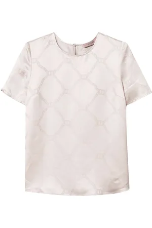 Twin-Set Playera con Oval T en jacquard