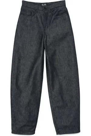 MUGLER Jeans anchos con cordones
