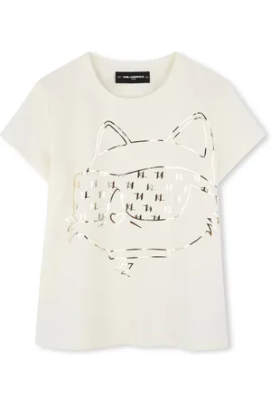Karl Lagerfeld Playera con estampado gráfico