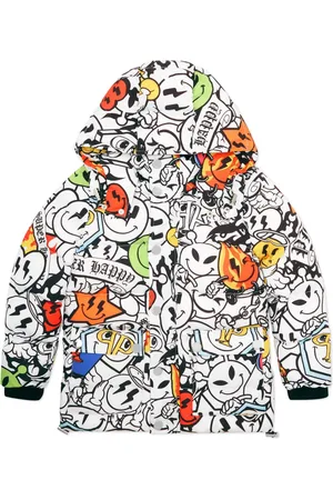 Philipp Plein Chamarra con motivo Smiley