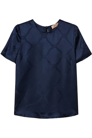 Twin-Set Playera con Oval T en jacquard