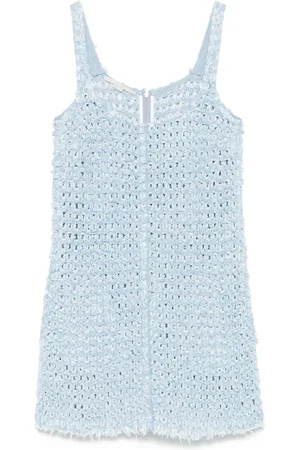 Stella McCartney Vestido corto de mezclilla