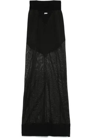 Jean Paul Gaultier Falda larga tejida