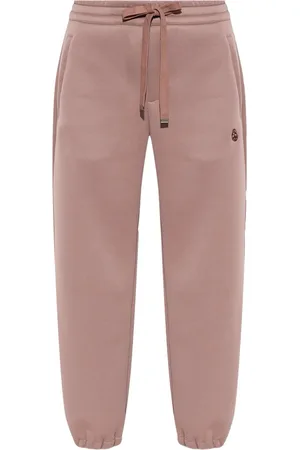 Alexander McQueen Pants con logo bordado