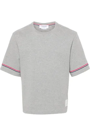 Thom Browne Playera con motivo de rayas RWB