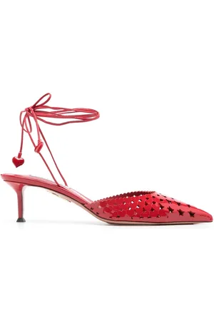 Aquazzura Zapatillas Amourose con tacón de 50mm