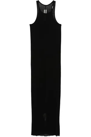 Rick Owens Vestido midi sin mangas