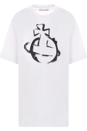 Vivienne Westwood Playera Stencil Orb